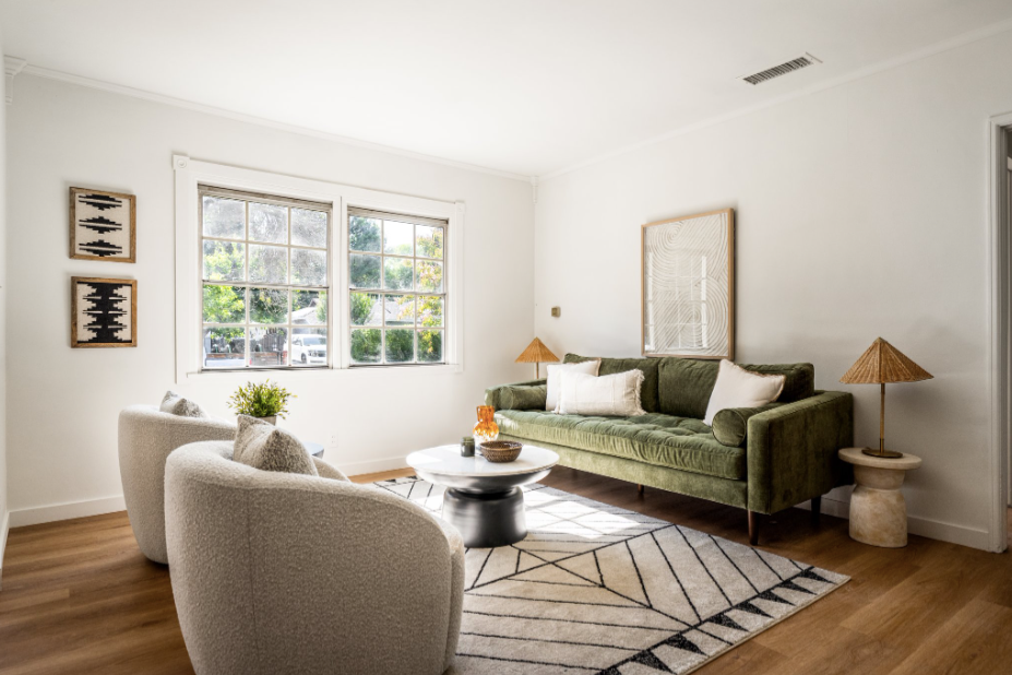 Van Nuys Los Angeles Home Staging By Mid Modern Designs 18 