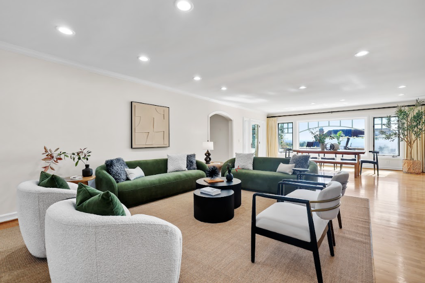 Home Staging Done by Mid Modern Designs at 2818 Forrester Dr Los Angeles, CA 90064 (4)