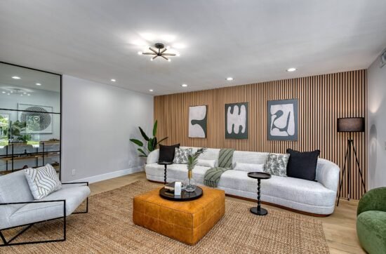 Home Staging Project by Mid Modern Designs at 4343 Park Fortuna Calabasas, CA 91302 (3)